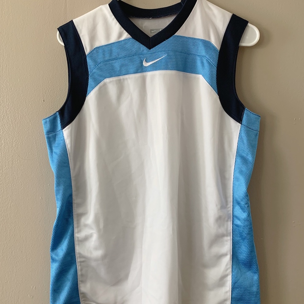 Vintage Y2K Nike Hoops Athletic Tank Boys Large